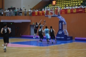 高新区第七届篮球联赛激情开赛 太阳成集团tyc33455ccwww顽强拼搏展现实力 